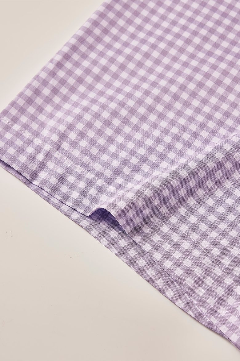 Men's Big and Tall stanton shirt polo, Alternate, color, purple-check-12