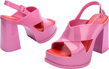 Dance Slingback Platform Sandal