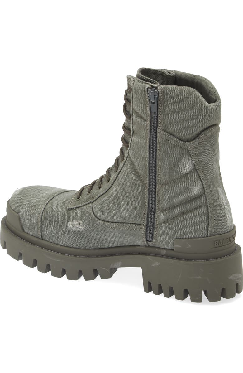 Balenciaga Strike Combat Boot, Alternate, color,