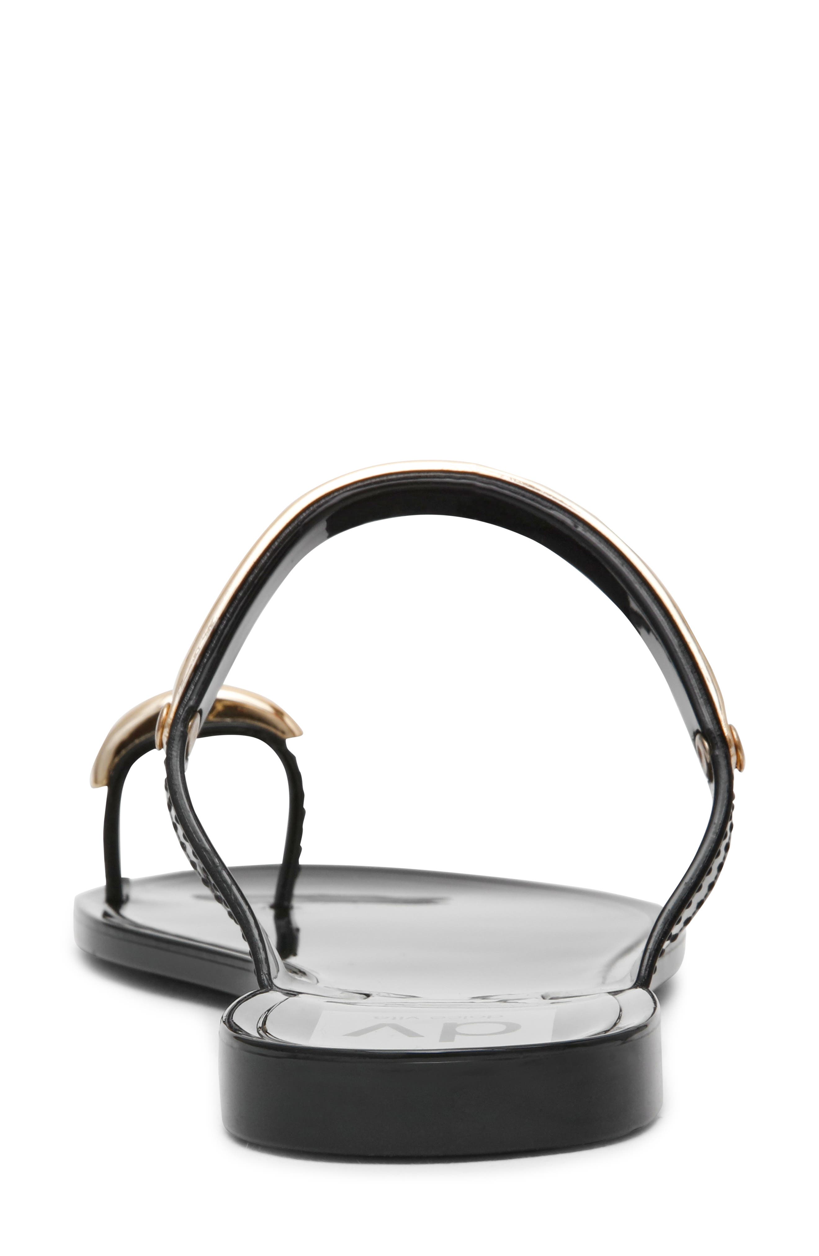 DV by Dolce Vita Ivonna Toe Loop Sandal, Alternate, color, Black