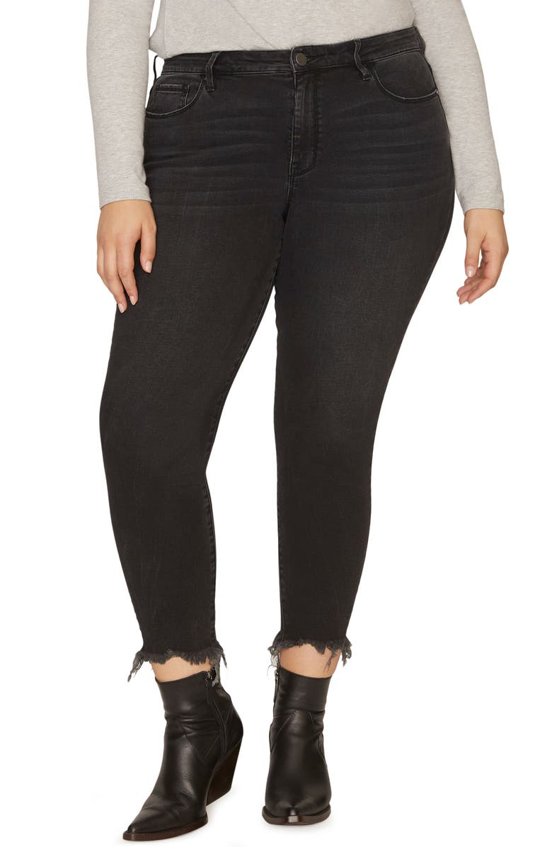 Sanctuary Social Standard High Rise Ankle Skinny Jeans, Main, color,