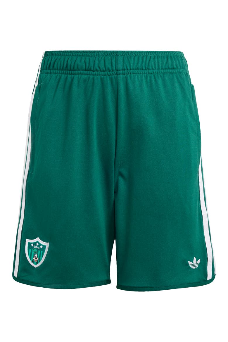 x Disney Kids' Goofy Shorts, Main, color, COLLEGIATE GREEN/ WHITE