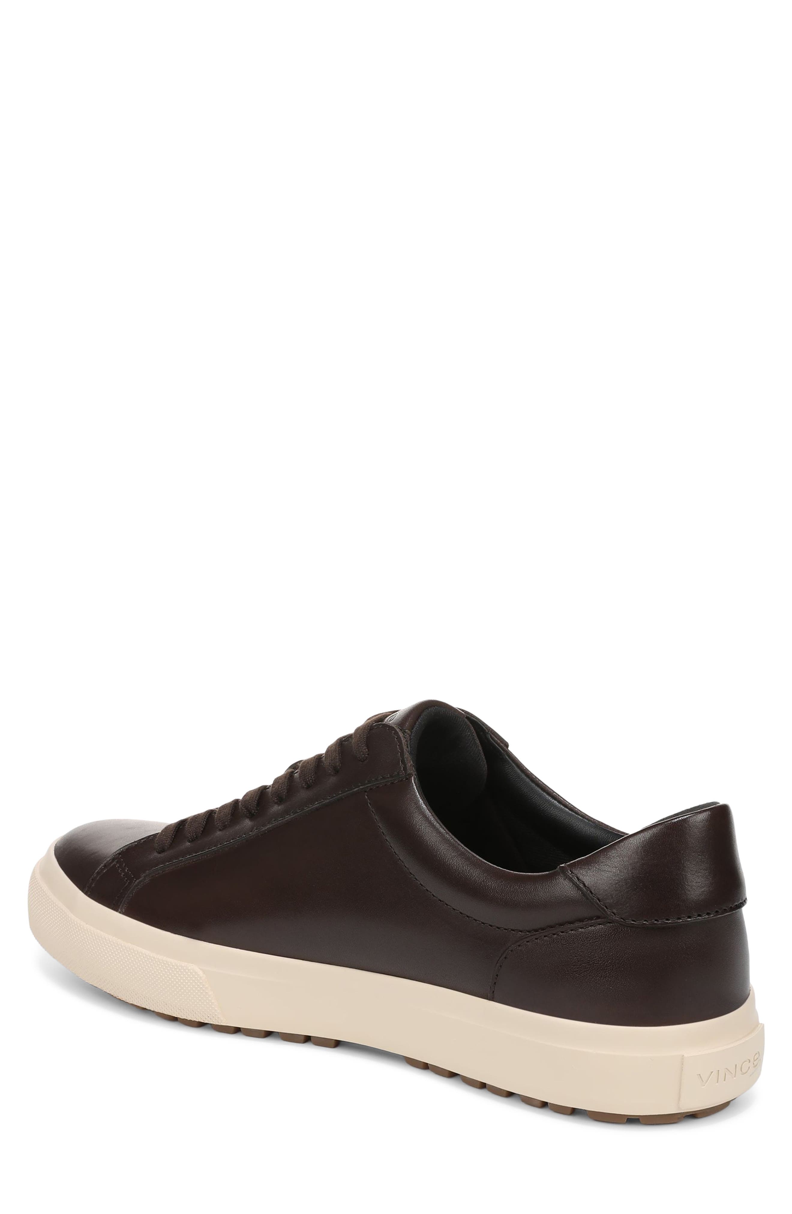 Flash Low Top Sneaker (Nordstrom Exclusive), Alternate, color, COCOA BROWN/ CREAM LEATHER