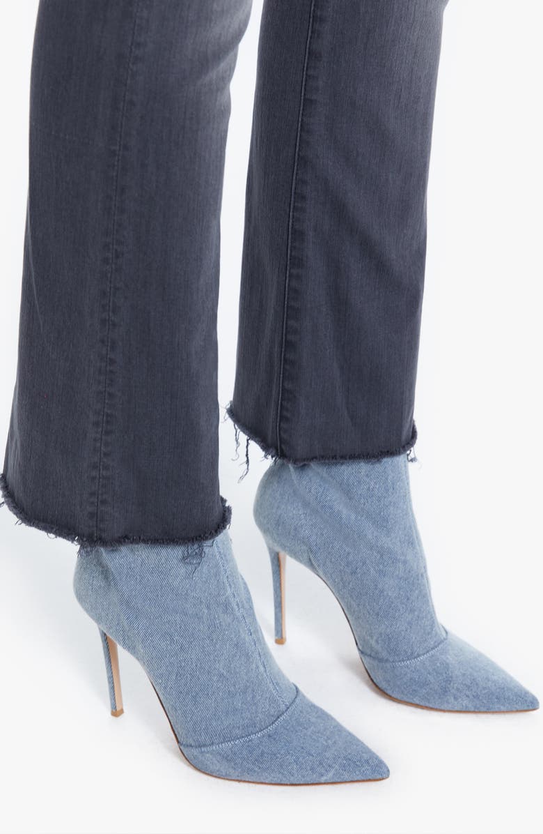 MOTHER The Hustler High Waist Ankle Fray Jeans, Alternate, color, 