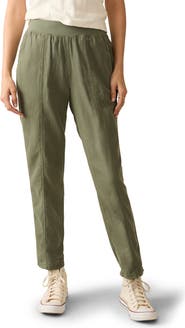 Faherty Arlie Pull-On Tapered Leg Pants