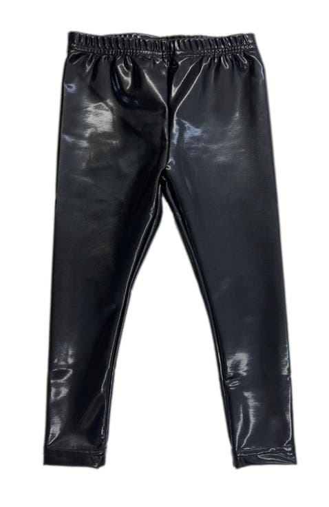 Vegan Liquid Leather Leggings (Toddler, Little Kid and Big Kid)