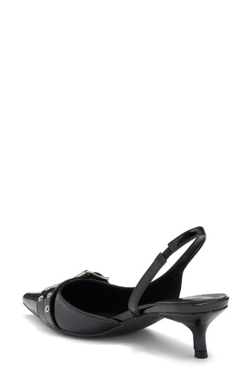 Wild Diva Lounge Aura Kitten Heel Slingback Pump
