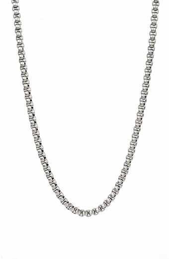 Men's Box Chain Necklace