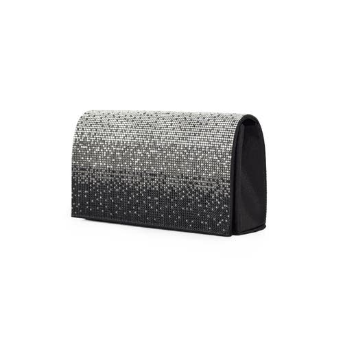 Lady Couture Rhinestone Envelope Clutch Bag In Multi