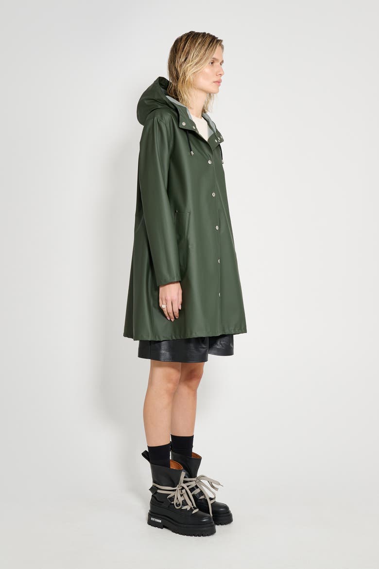 Mosebacke Lightweight Raincoat, Alternate, color, Green