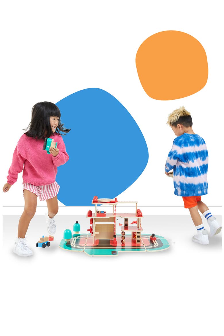 21-Piece Wood Rescue Responders Playset, Alternate, color, OPEN MISCELLANEOUS