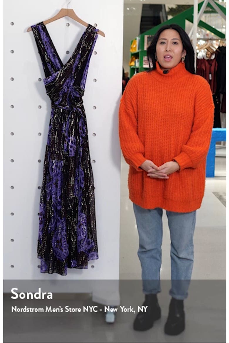 Adora Silk Blend Midi Dress video