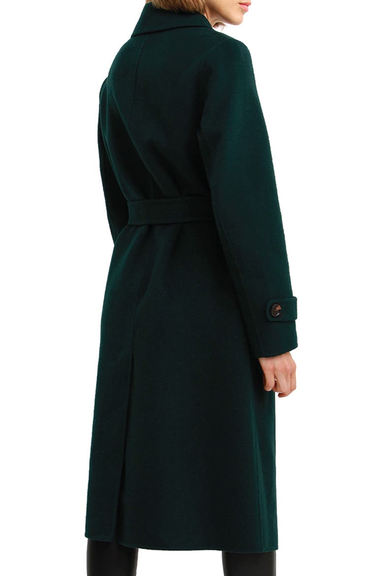 Front Runner Belted Coat, Alternate, color, DARK GREEN