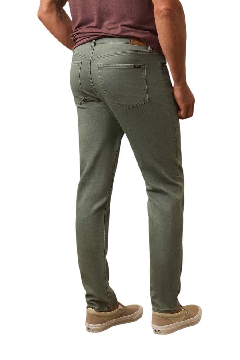 Terry Five-Pocket Stretch Pants, Alternate, color, STORMY SEAS