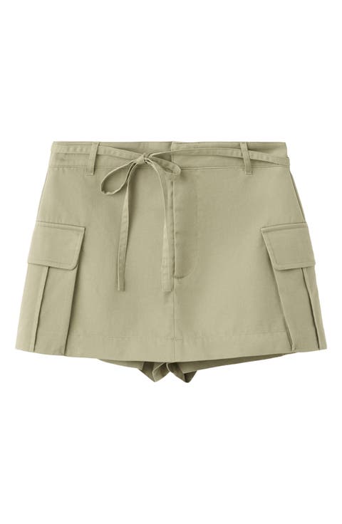 Falda Cotton Blend Skort