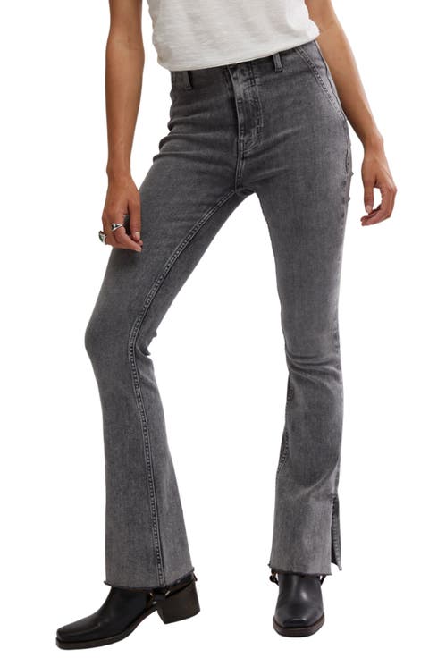 Level Up Side Slit Bootcut Jeans