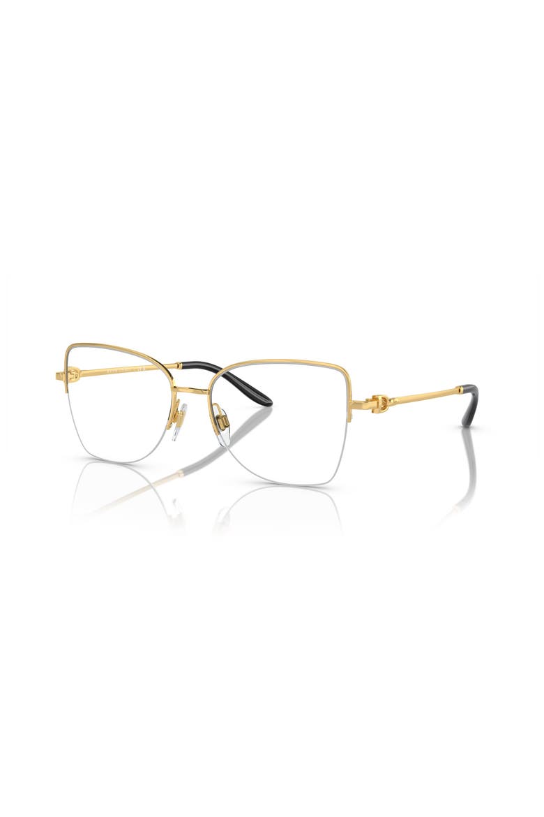 54mm Butterfly optical glasses, Main, color, Gold