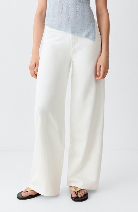 Low Waist Wide Leg Jeans