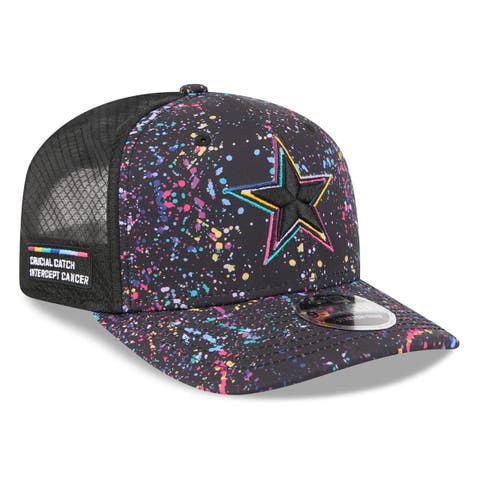 Men
s New Era Black Dallas Cowboys 2025 NFL Crucial Catch 9SEVENTY Adjustable Hat