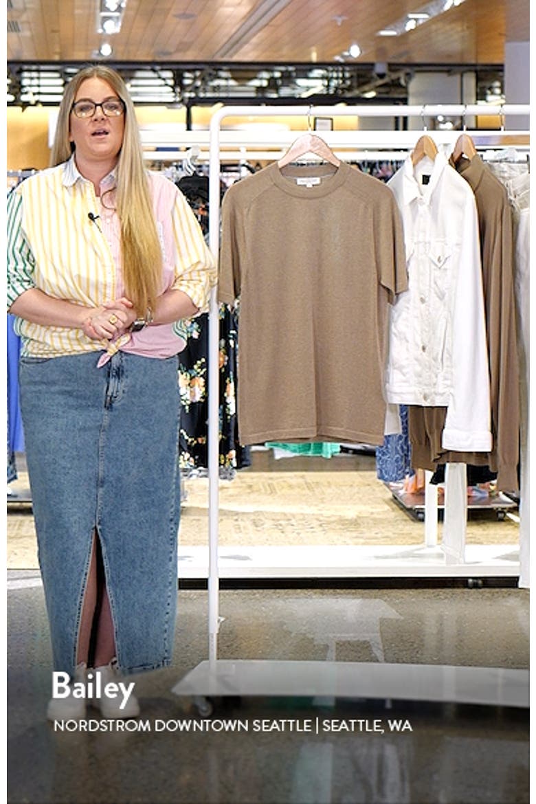 Victoria Cotton & Silk T-Shirt video