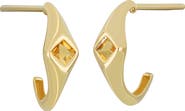 Bony Levy 14K Gold Half Hoop Earrings
