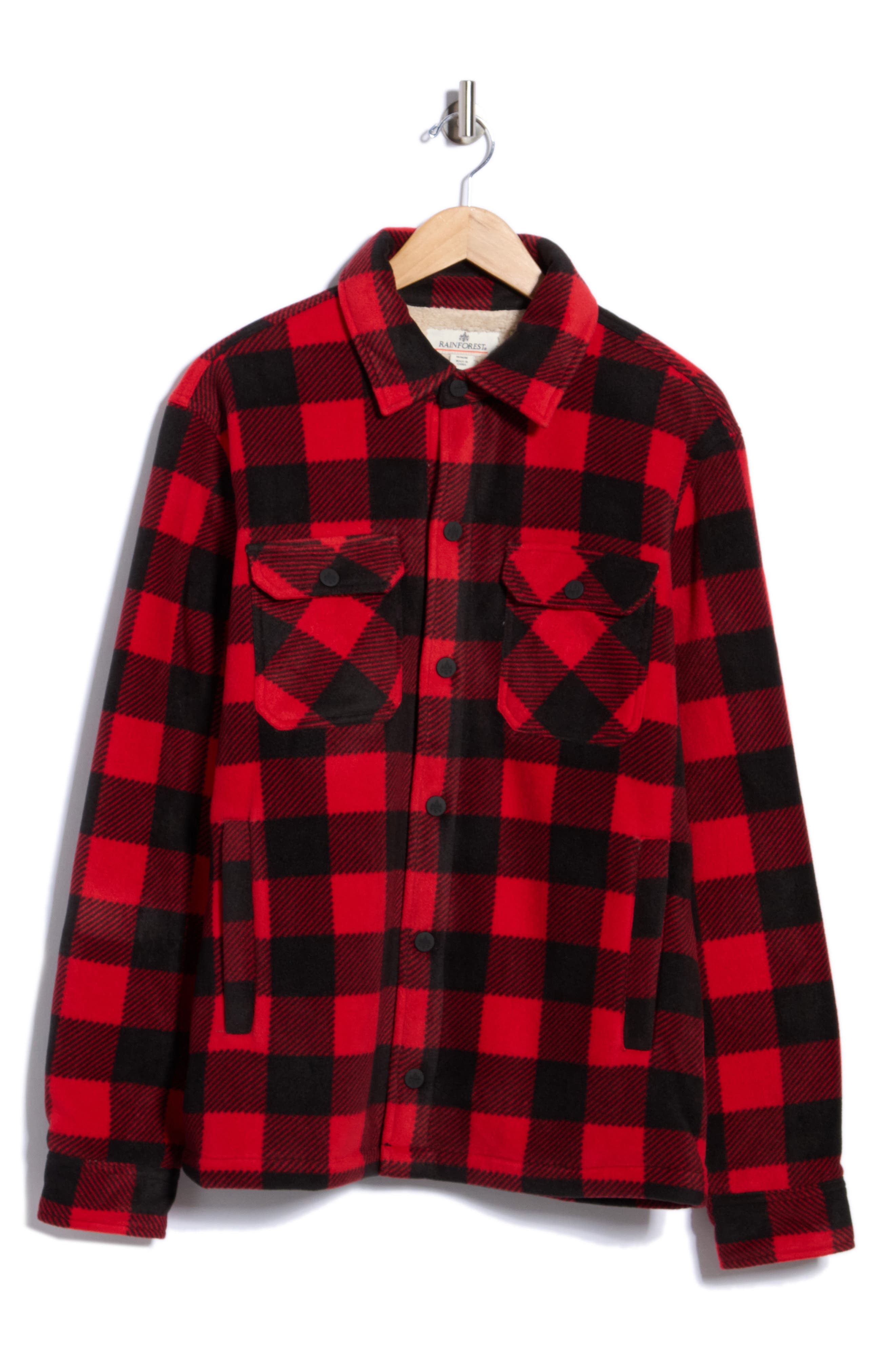 RED/ BLACK BUFFALO CHECK