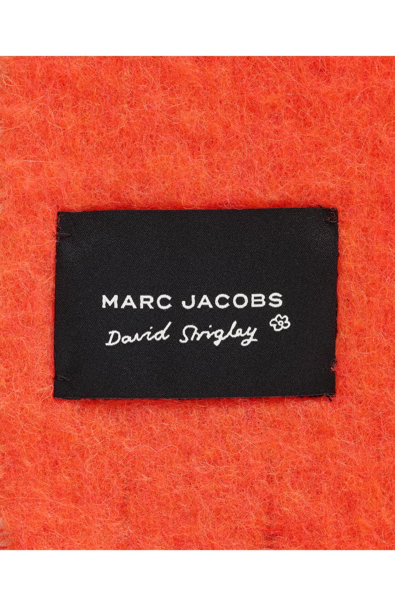 Marc Jacobs Snake Appliqué Scarf, Alternate, color,