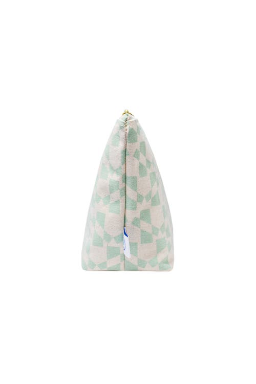 Dance Happy Hadley Cosmetic Bag In Sage