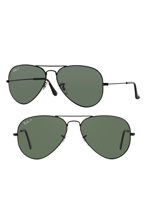 Aviator 55mm Sunglasses