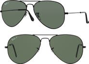 Ray-Ban Aviator 55mm Sunglasses
