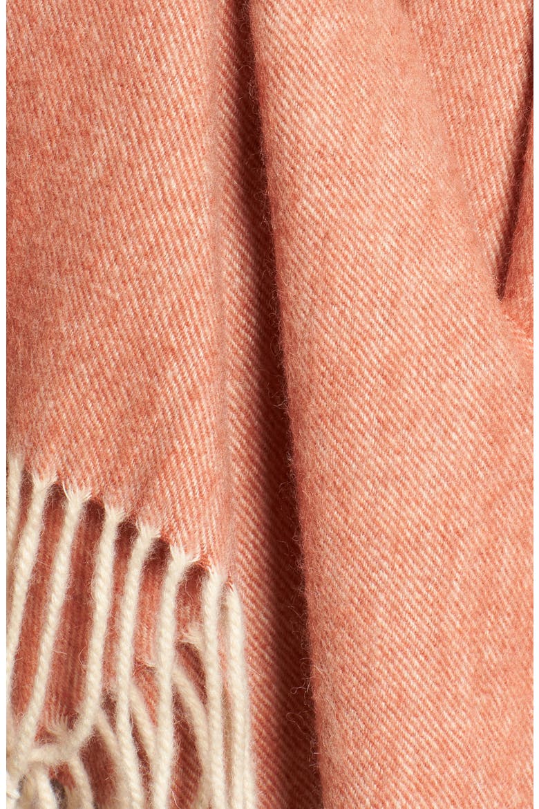 Fringe Cape Scarf, Alternate, color, AFTERGLOW RED