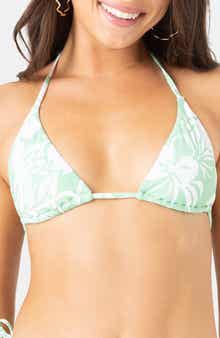 Roxy Oceanside Mini Tiki Triangle Bikini Top