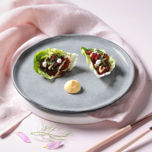 Porto Brasil Dessert Plate Set Of 6 In Brown