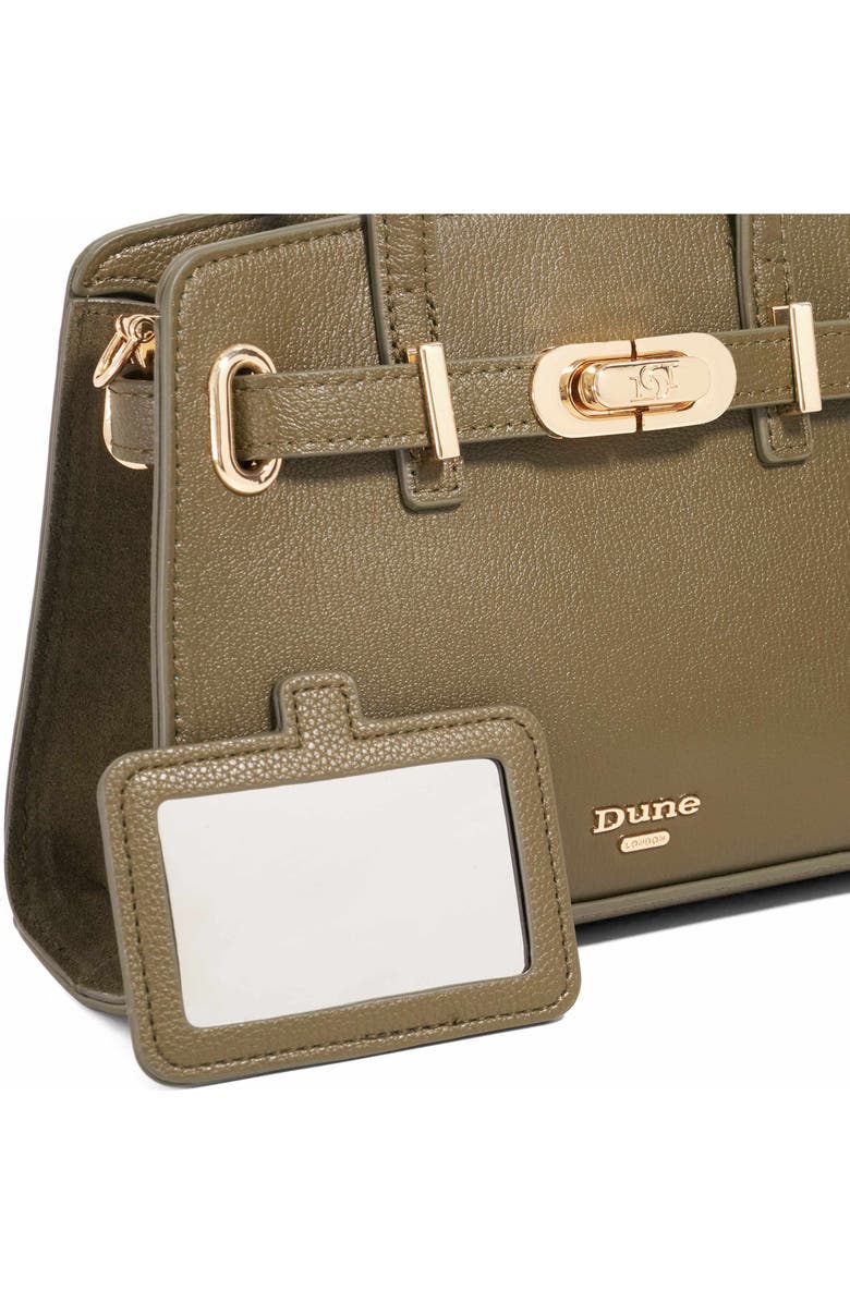 Dune London Dinidefine Tote, Alternate, color, Dark Green