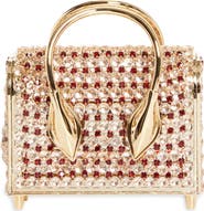 Christian Louboutin Crystal Mesh Top Handle Bag