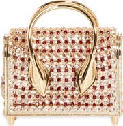 Christian Louboutin Crystal Mesh Top Handle Bag