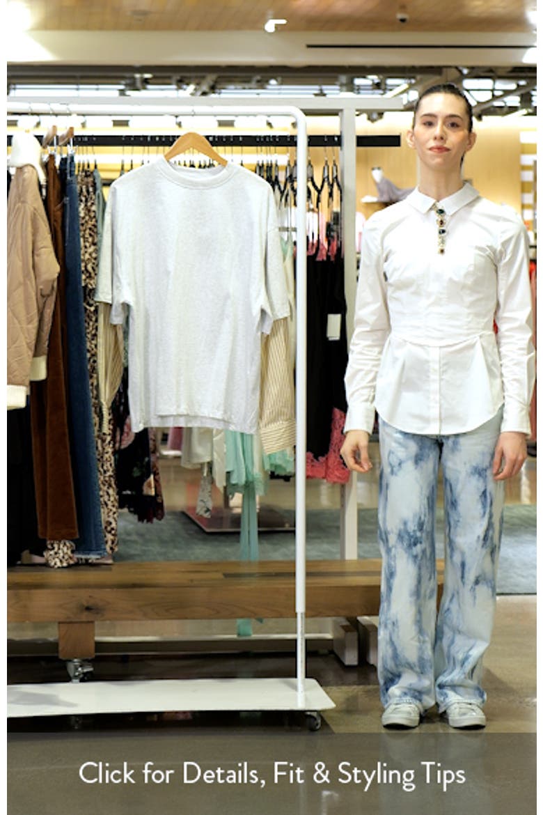 Bottega Oversize Cotton T-Shirt video