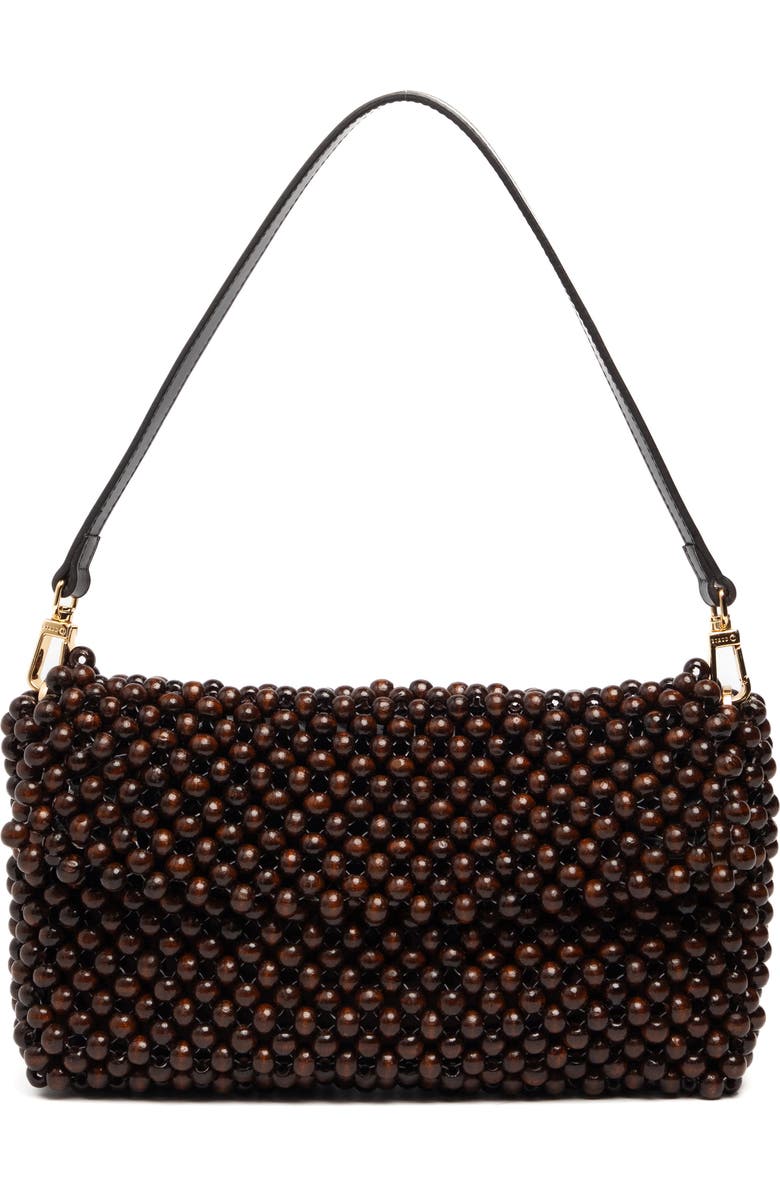 STAUD Timmy Beaded Shoulder Bag, Main, color,