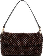 STAUD Timmy Beaded Shoulder Bag