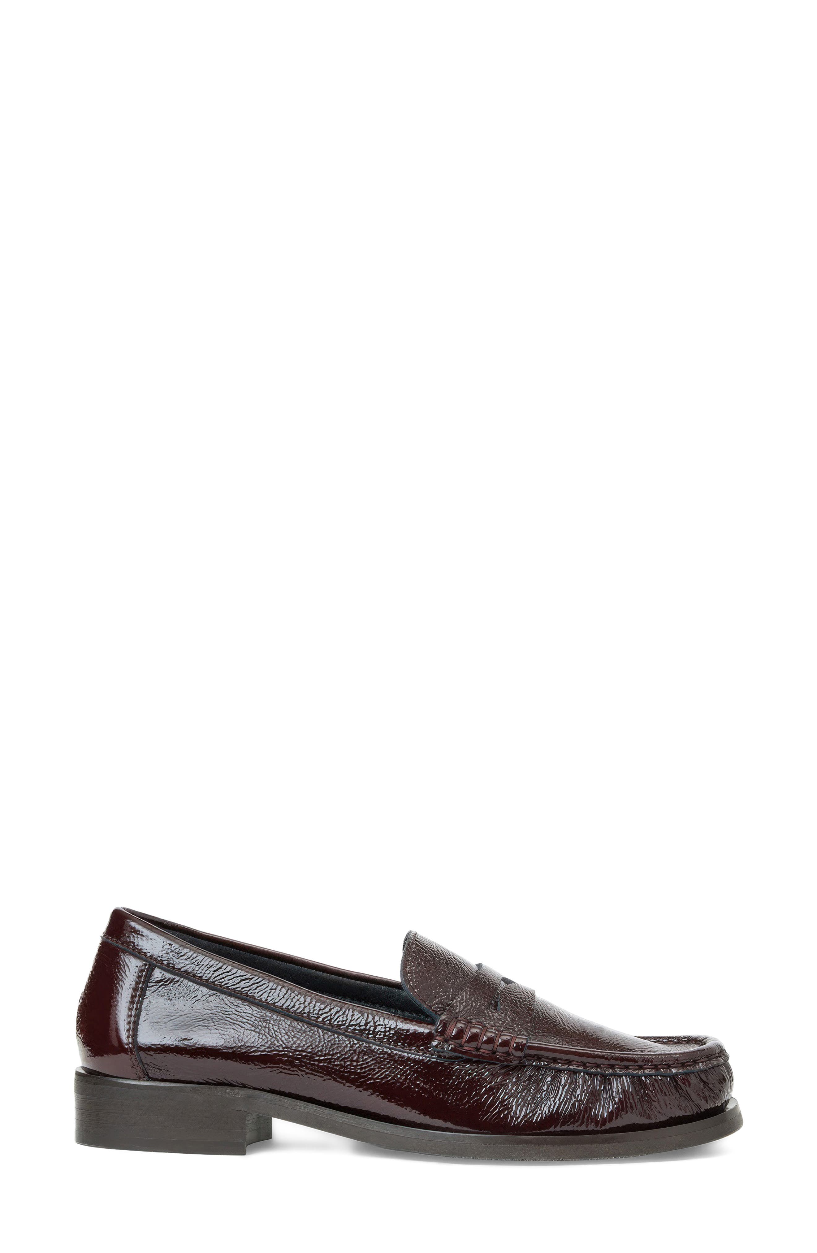 Tabitha Water Repellent Penny Loafer, Alternate, color, BROWN NAPLAK