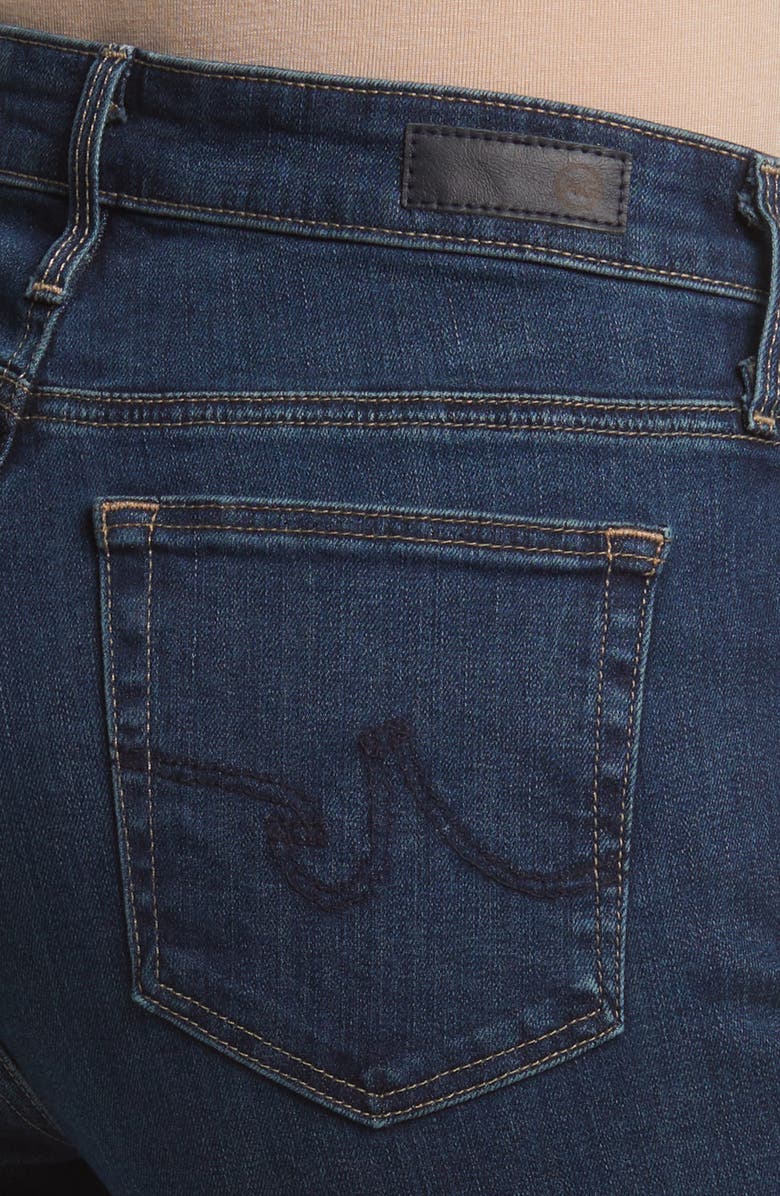 AG Farrah High Waist Fray Hem Bootcut Jeans, Alternate, color, 