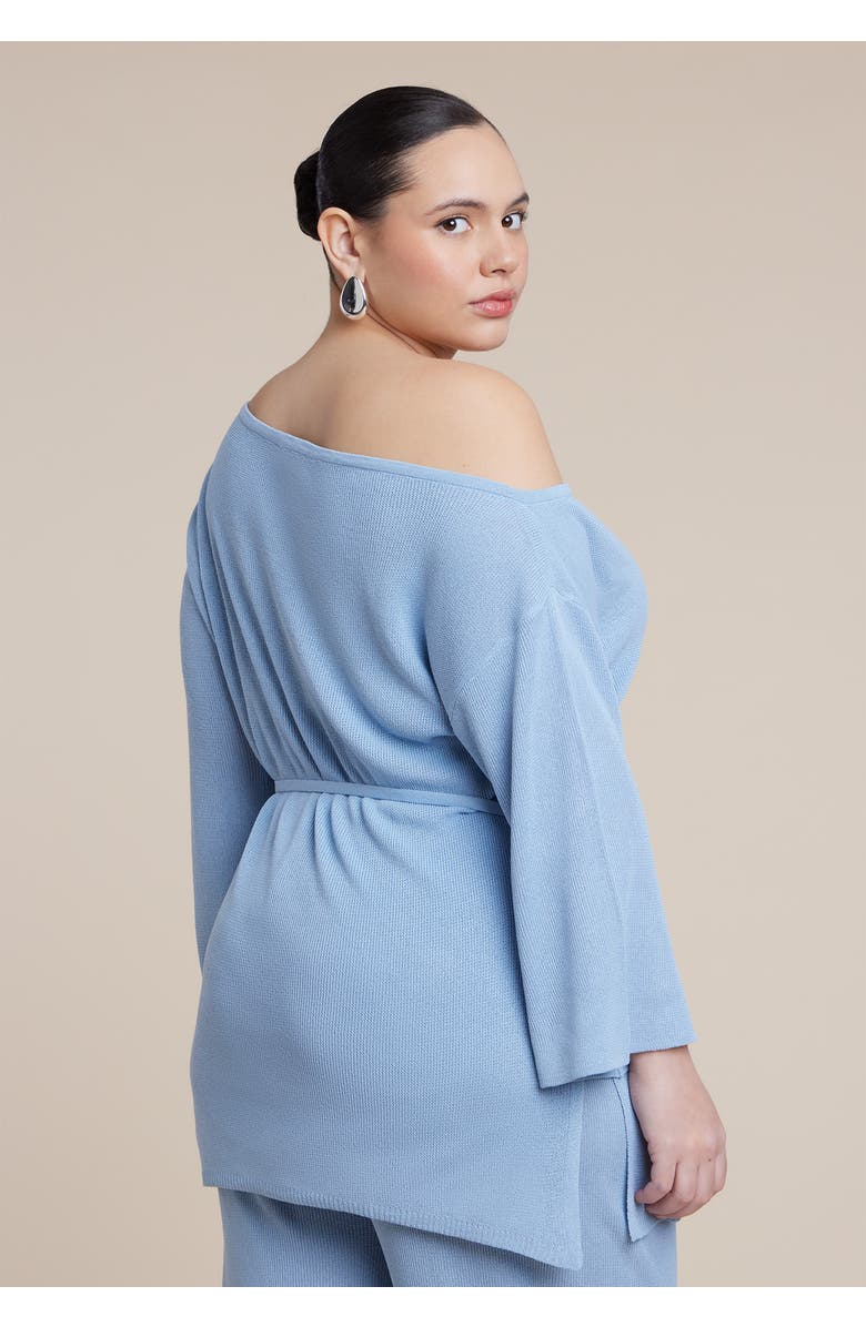 ELOQUII Off The Shoulder Tunic, Alternate, color, Allure
