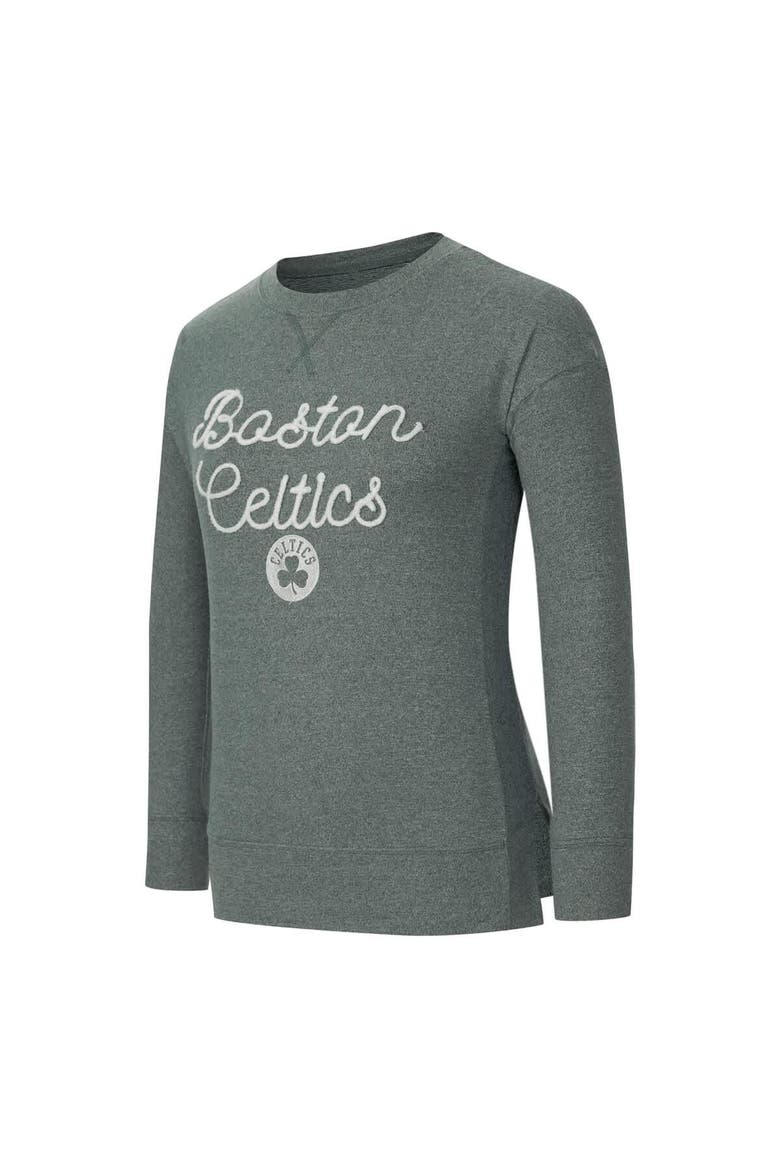 Women's Concepts Sport  Hunter Green Boston Celtics Rigor Long Sleeve Jersey T-Shirt, Alternate, color, Hunter Green