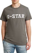 G-STAR Logo Organic Cotton Graphic T-Shirt