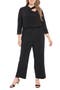 Asymmetric Neck Stretch Jersey Jumpsuit