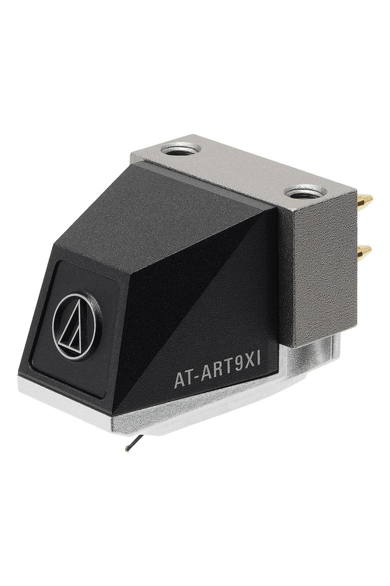AT-ART9XI Dual Moving Coil Cartridge, Main, color, Black/Silver