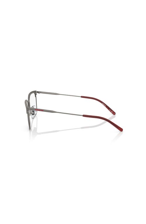 Arnette 53mm Rectangle Optical Glasses In Gray