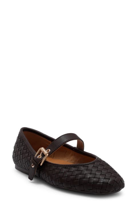 Mulaney Woven Mary Jane Flat (Women)