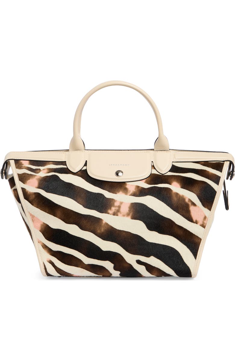 Longchamp Le Pliage Genuine Calf Hair Small Handbag, Main, color, Petal Pink