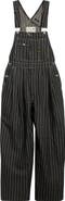 R13 Triple Pleat Linen & Wool Blend Overalls